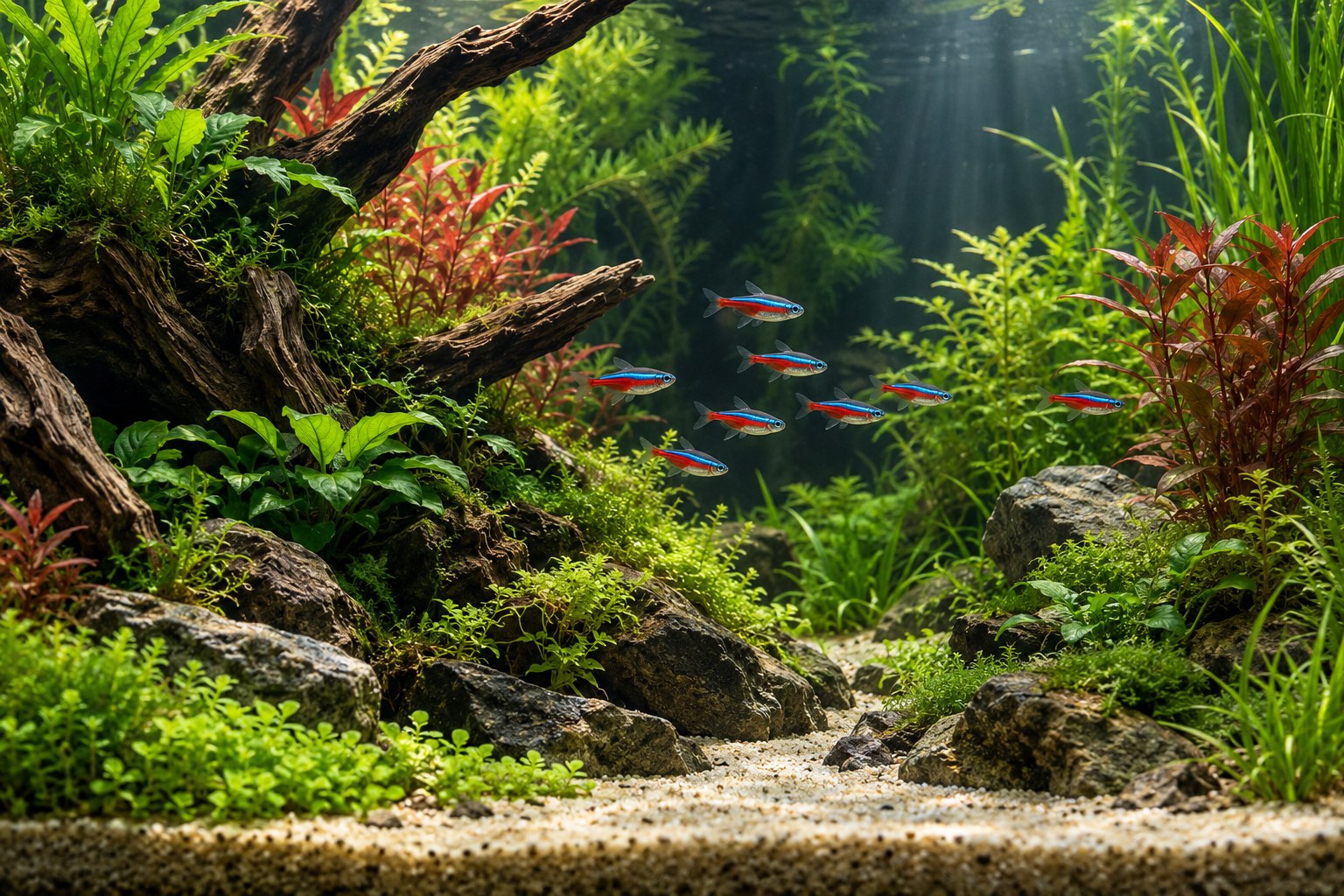 Freshwater Arrivals aquarium inspiration