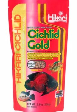 Hikari Cichlid Gold Medium Pellets 8.8oz