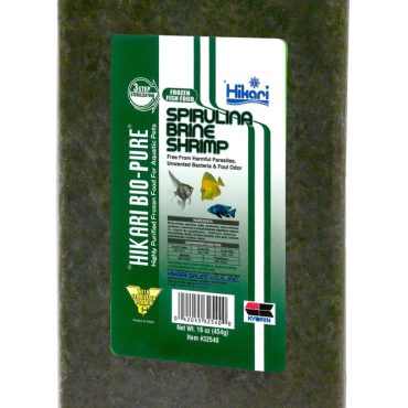 Hikari Bio-Pure Spirulina Brine Shrimp 16oz (Flat Pack)
